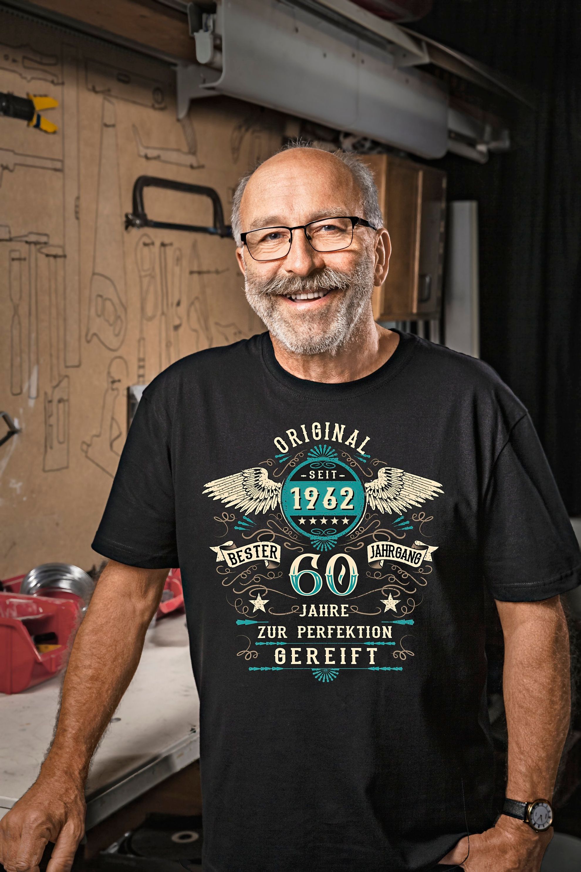 T-Shirt Original 1962 60 Jahre gereift Größe: L | Weltbild.de