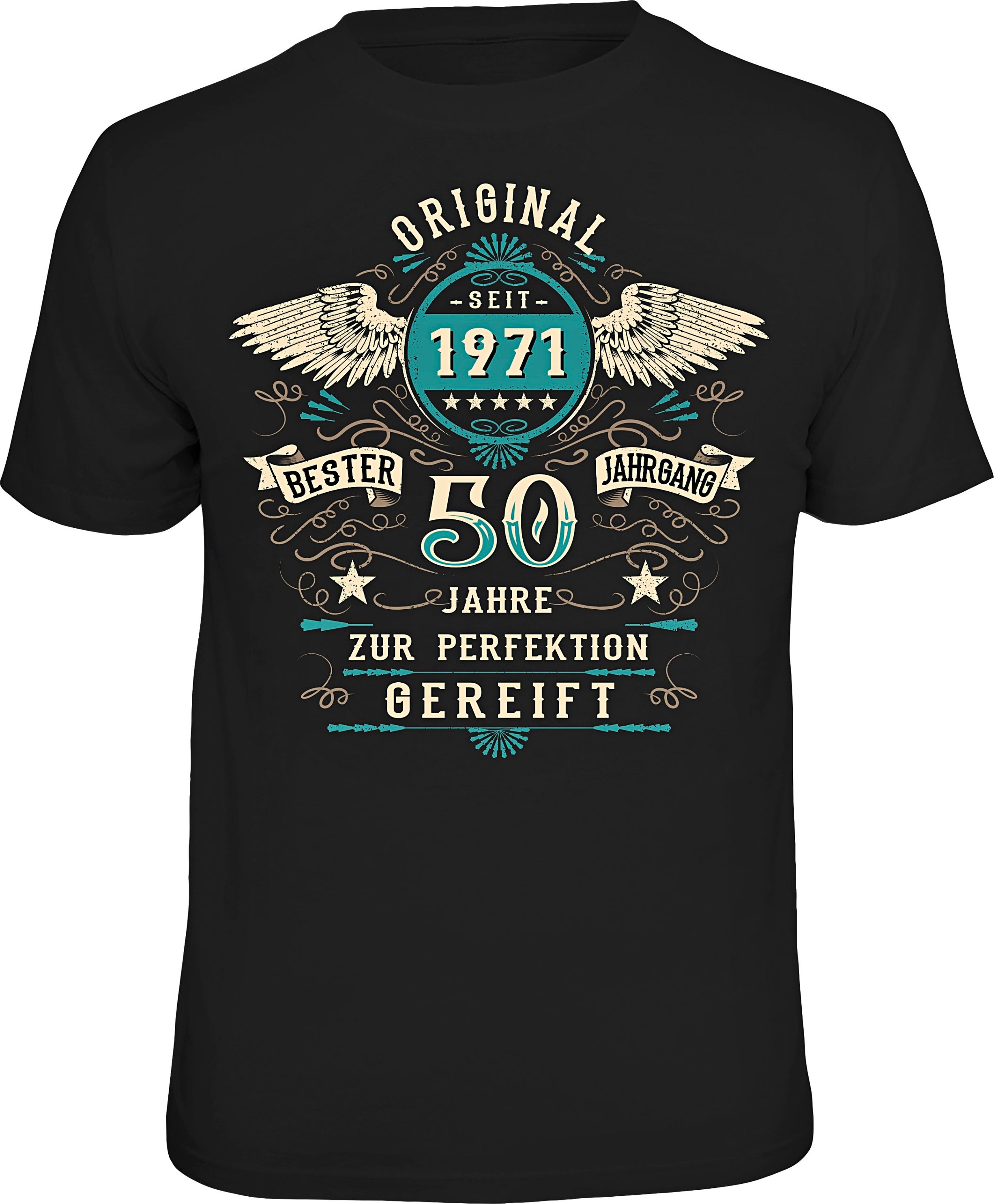 T-Shirt Original 1971 50 Jahre gereift Grösse: XXL | Weltbild.ch