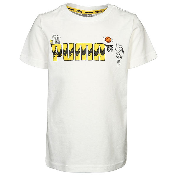 Puma T-Shirt PEANUTS in weiss