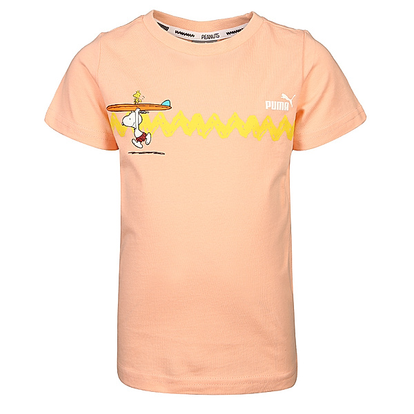 Puma T-Shirt PEANUTS – MEER in apricot