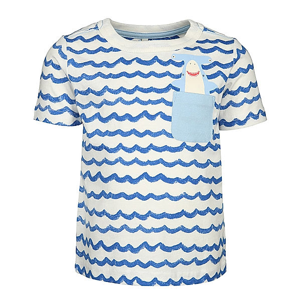 Tom Joule® T-Shirt PEEKER HAMMERHEAD in weiß/blau