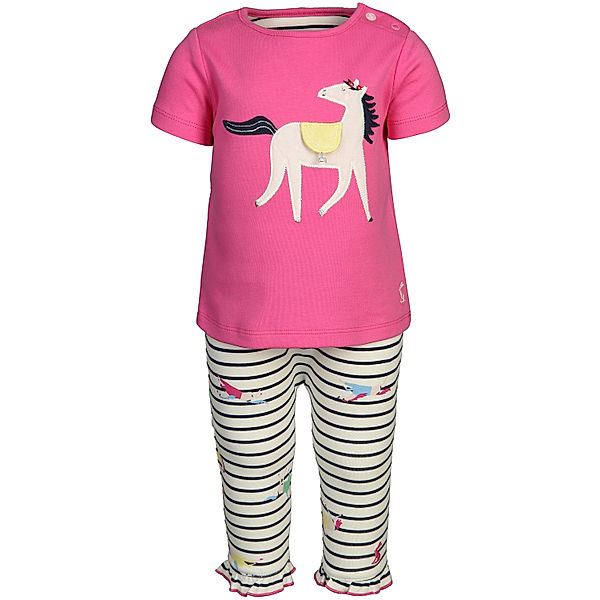 Tom Joule® T-Shirt POPPY mit Leggings in pink