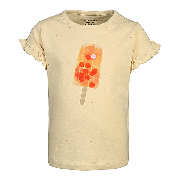 Minymo T-Shirt POPSICLE in wheat