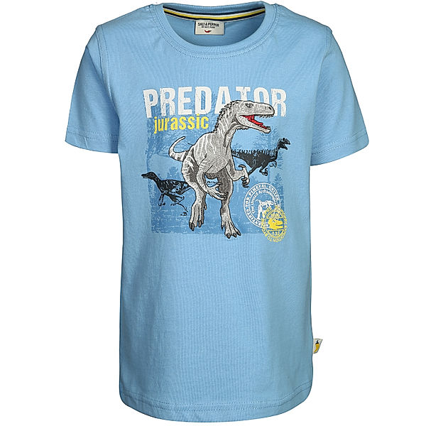 Salt & Pepper T-Shirt PREDATOR in ocean blue