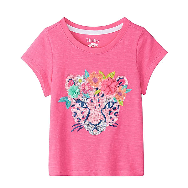 Hatley T-Shirt PRETTY CHEETAH in pink