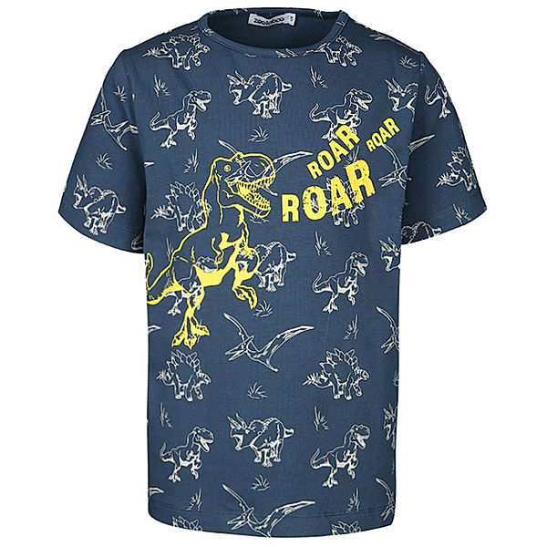 zoolaboo T-Shirt ROAR gemustert in dunkelblau
