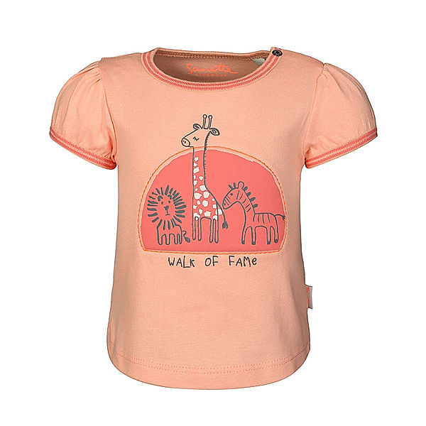 Sanetta T-Shirt SAFARI – WALK OF FAME in light peach