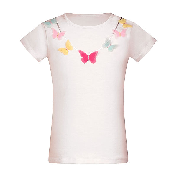 happy girls T-Shirt SCHMETTERLINGE in ecru