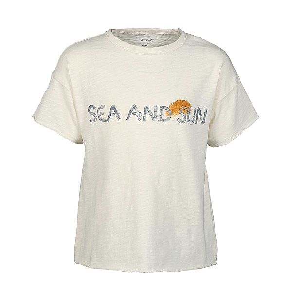 PLAY UP T-Shirt SEA AND SUN in creme