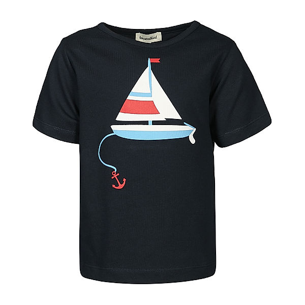 tausendkind collection T-Shirt SEGELBOOT in marine