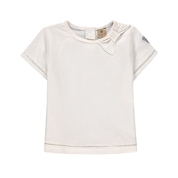 bellybutton T-Shirt SIMPLE BOW in snow white