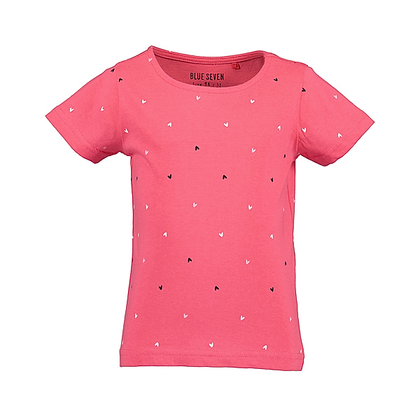 BLUE SEVEN T-Shirt SMALL HEARTS in pink