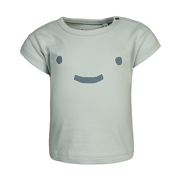 Sanetta Pure T-Shirt SMILE in azur