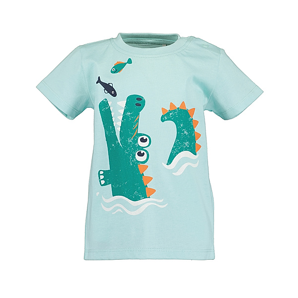 BLUE SEVEN T-Shirt SNAP THE FISH in sea
