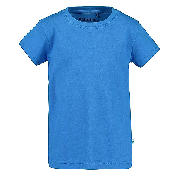 BLUE SEVEN T-Shirt SOLID B in cyan