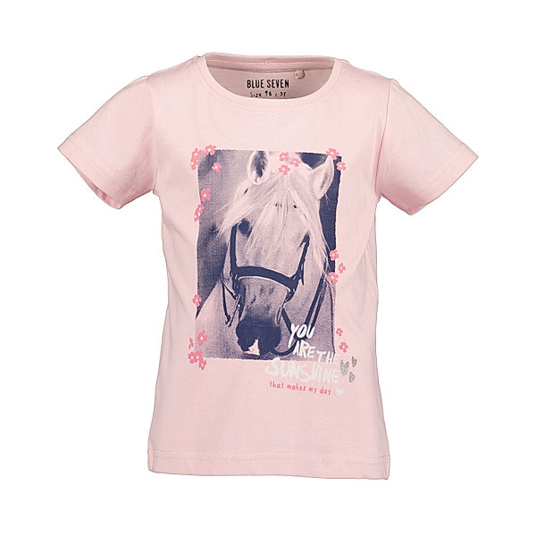 BLUE SEVEN T-Shirt SUNSHINE in rosa