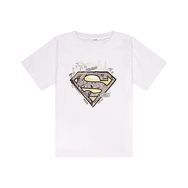 T-Shirt SUPERMAN in white