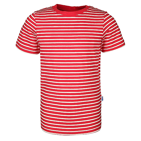 finkid T-Shirt SUPI in red/offwhite