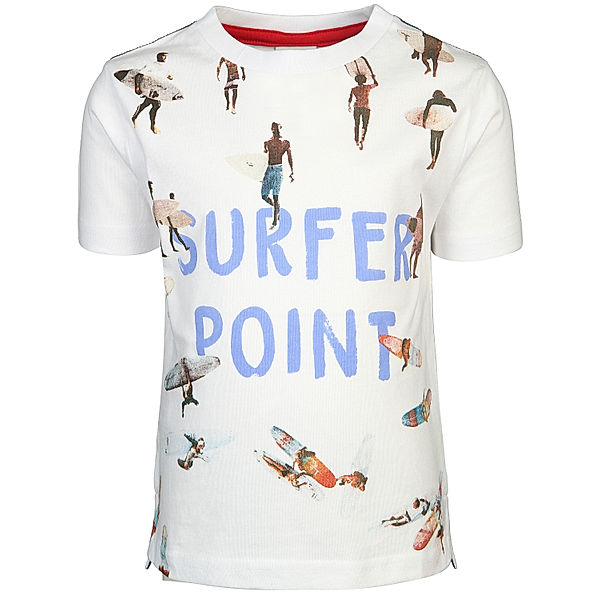 Boboli T-Shirt SURFER POINT in weiß