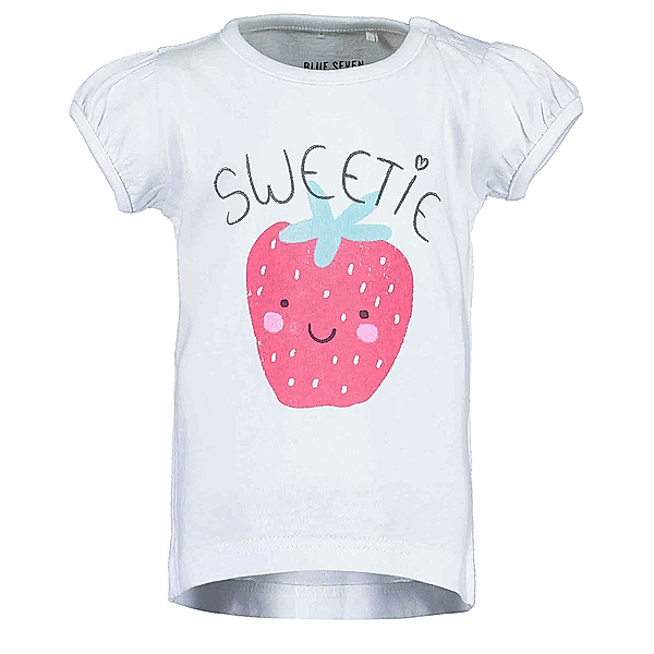 BLUE SEVEN T-Shirt SWEETIE in white