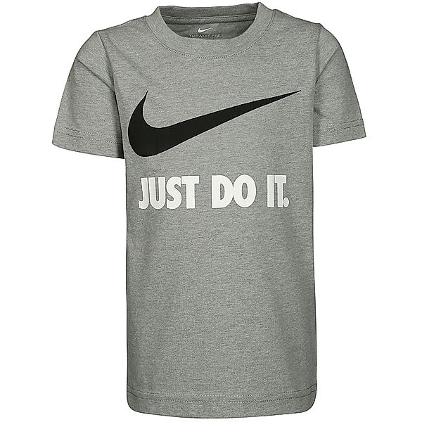 Nike T-Shirt SWOOSH JDI in grau melange