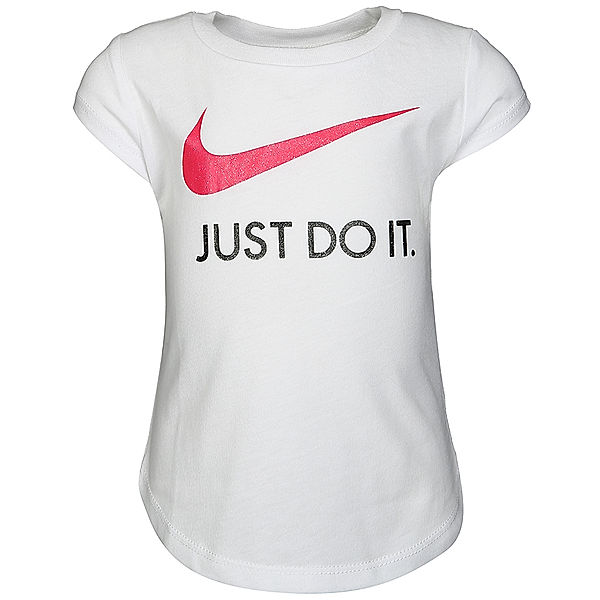 Nike T-Shirt SWOOSH JUST DO IT in weiß