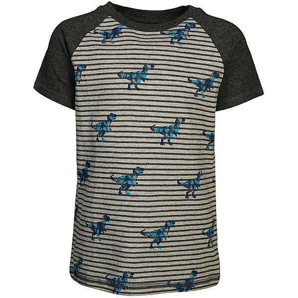 Hatley T-Shirt T-REX in grau melange