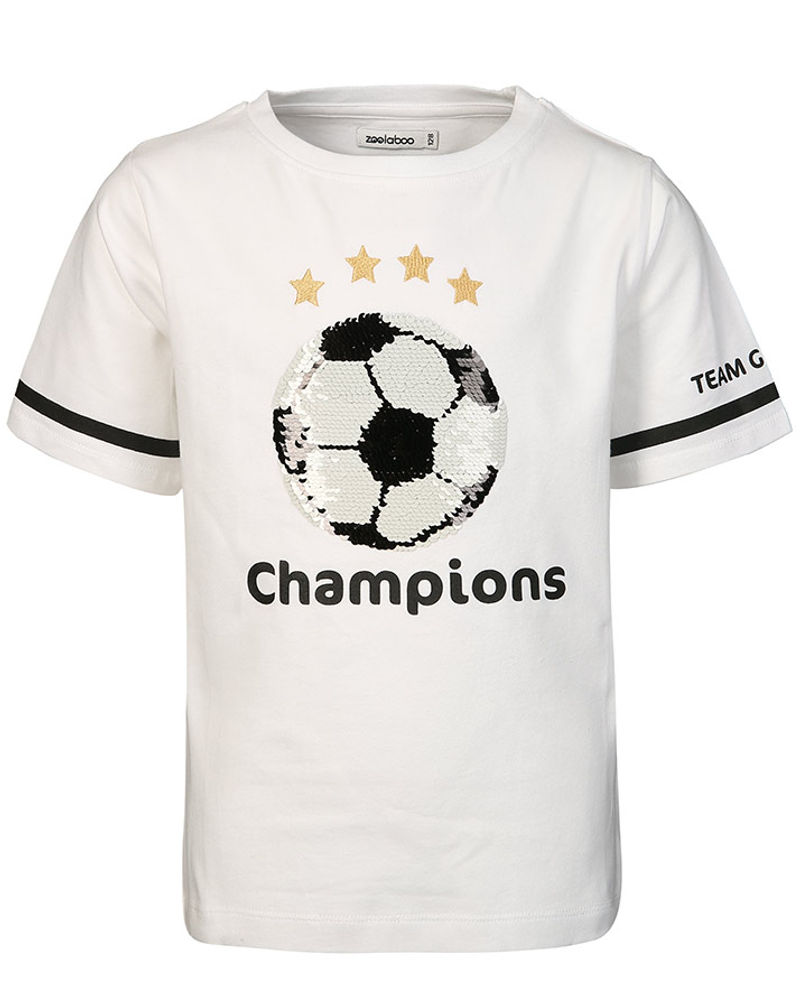 T-Shirt TEAM GERMANY mit Wendepailletten in weiß | Weltbild.de
