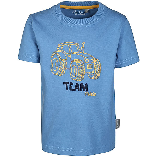Sigikid T-Shirt TEAM TRAKTOR in blau