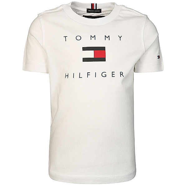 TOMMY HILFIGER T-Shirt TH LOGO in white