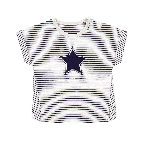 bellybutton T-Shirt TINY GIRAFFE gestreift in offwhite