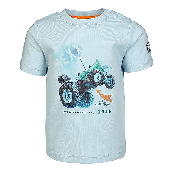 Mexx T-Shirt TRAKTOR in hellblau