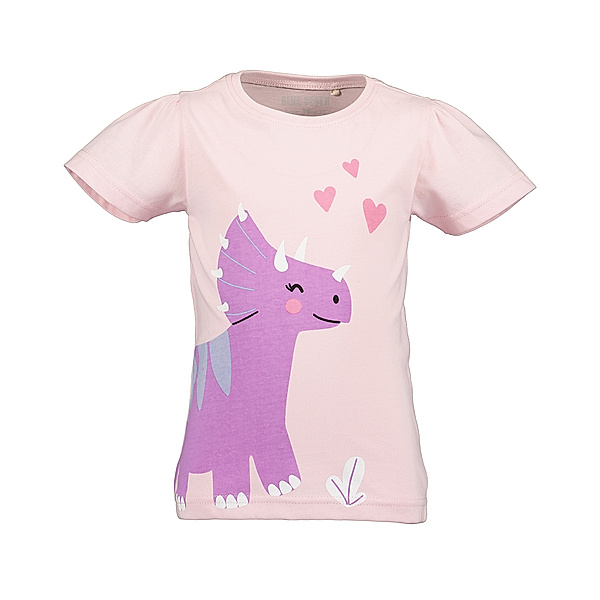 BLUE SEVEN T-Shirt TRICERATOPS in pastellrosa