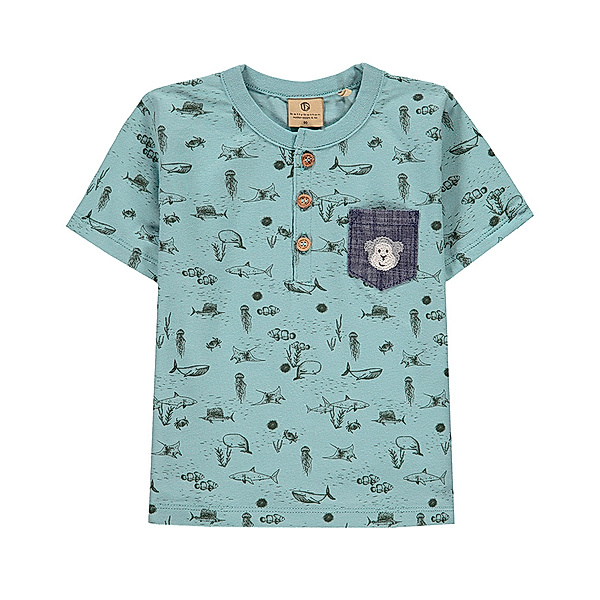 bellybutton T-Shirt UNDER THE SEA in petrol