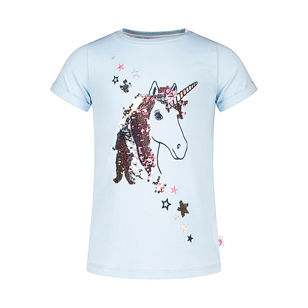 Salt & Pepper T-Shirt UNICORN in angel blue