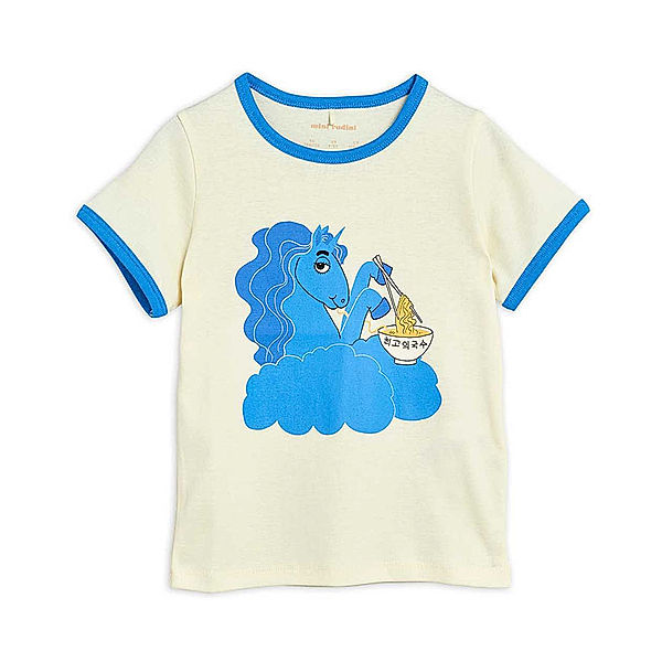 mini rodini T-Shirt UNICORN NOODLES SP in blau