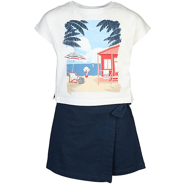 Mayoral T-Shirt VACACIONES mit Shorts in tinte