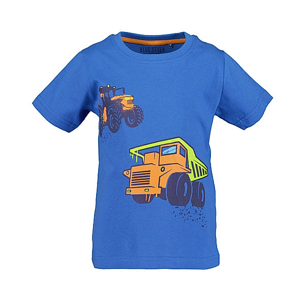 BLUE SEVEN T-Shirt VEHICLES in blau