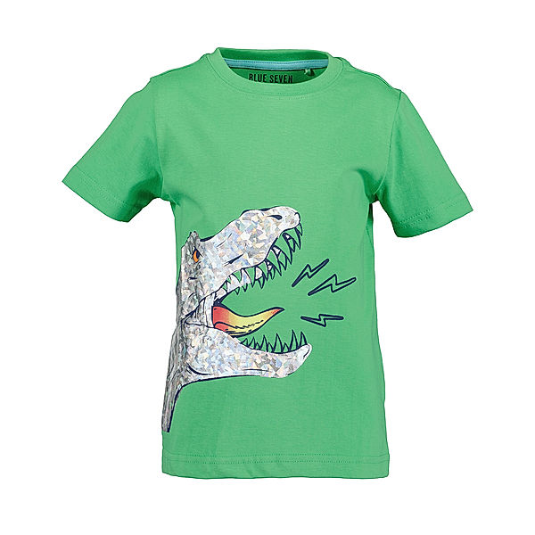 BLUE SEVEN T-Shirt WHAT A DINO in apfel