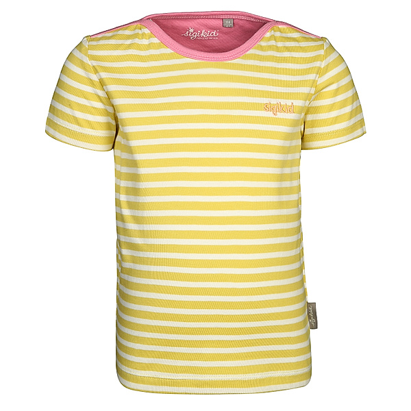 Sigikid T-Shirt WILD gestreift in gelb