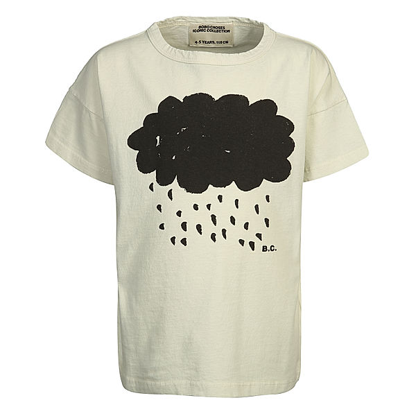 Bobo Choses T-Shirt WOLKE in bone white