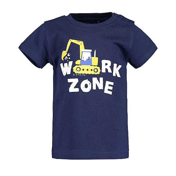 BLUE SEVEN T-Shirt WORK ZONE in ultramarin