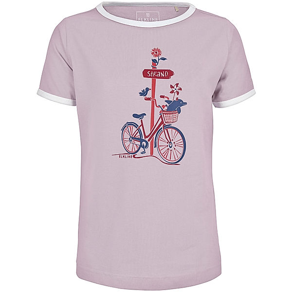 elkline T-Shirt ZUM STRAND in lavender