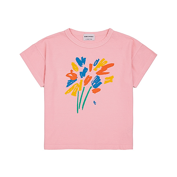 Bobo Choses T-Shirts FIREWORKS in pink