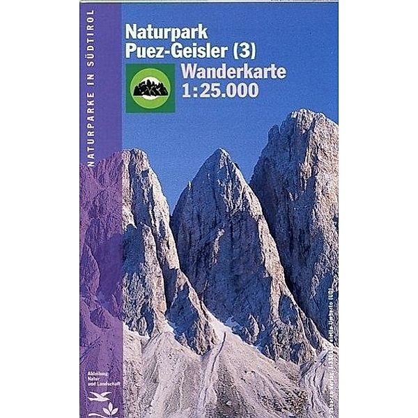 Tabacco topographische Wanderkarte Naturpark Puez-Geisler