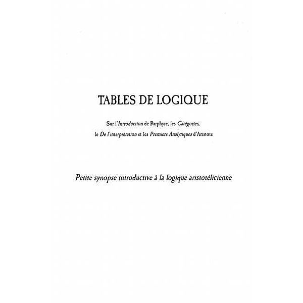 Tables de logique / Hors-collection, Iacobus Zabarella