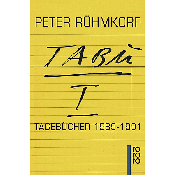 TABU I.Bd.I, Peter Rühmkorf