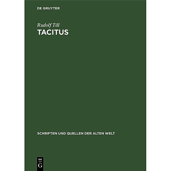 Tacitus, Rudolf Till