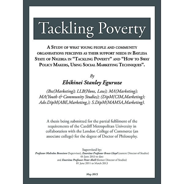 Tackling Poverty, Ebikinei Stanley Eguruze