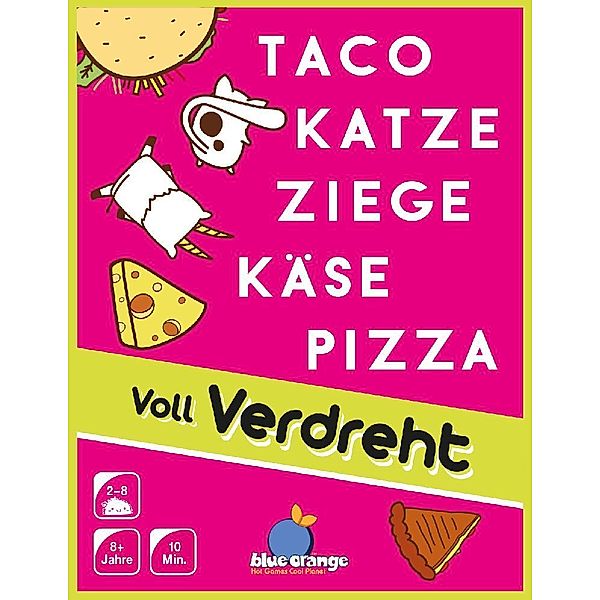 blue orange, Asmodee Taco Katze Ziege Käse Pizza: Voll Verdreht, Dave Campbell